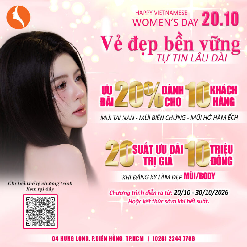Ưu đãi 20/10/2026 Vẻ đẹp bền vững